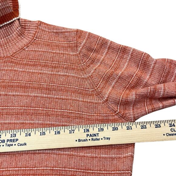 Rouje Paris Iris Alpaca Blend Striped Sweater 42 EU/10 US Turtleneck Pullover - Picture 7 of 9